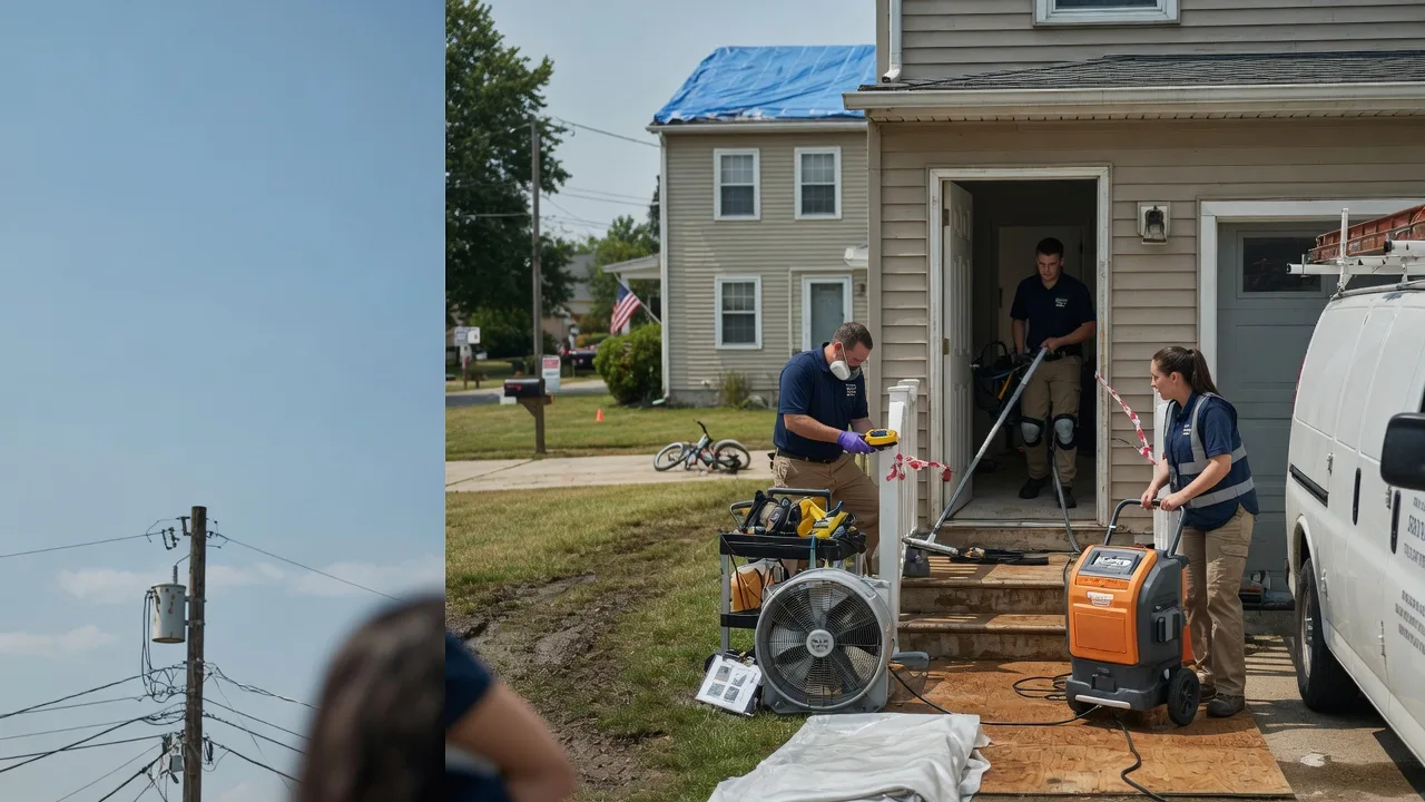Water Damage Repair in Loretto, MI near me